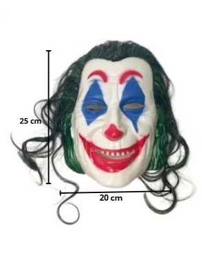 MASCARA PLASTICA CORINGA
